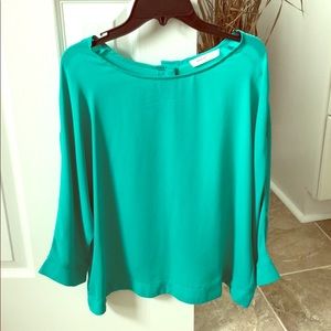 Seafoam green top